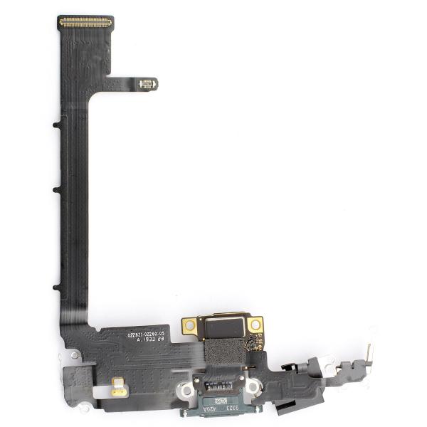 Dock-Connector mit Flexkabel, passend für iPhone 11 Pro Max, inkl. angelöteter Connector-Chip, grün