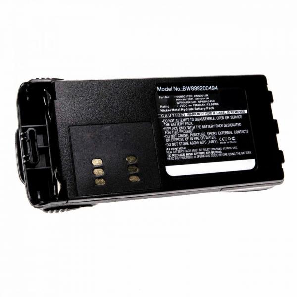 Akku für Motorola GP140, 320, 330, 340, 360, 380, HT750, 1250, 1550, Pro7150, Ni-Mh, 7.2V, 1800 mAh