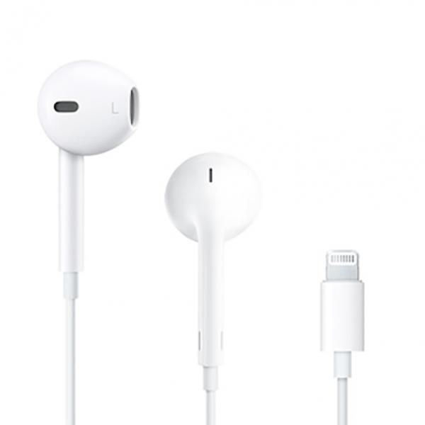 Original Apple EarPods mit Lightning-Anschluss A1748, MMTN2ZM/A mit Fernbedienung und Mikro