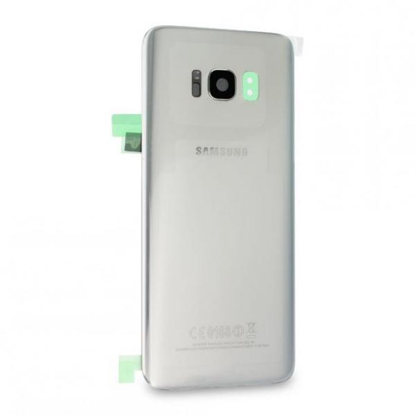 Akkudeckel für Samsung Galaxy S8 G950F, Farbe: Silber, wie GH82-13962B