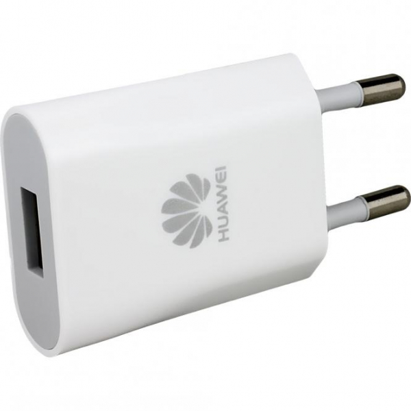 Netzlader Original Huawei HW-050100E01/E3W, incl. Micro-USB-Kabel, für Huawei Smartphones, 1A, weiß