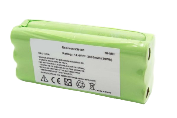 Akku für Akku-Sauger Ecovacs Dibea ZN101, 14.4V, 2000mAh für K6, L6, r1-l051b, Dirt Devil Libero u.a