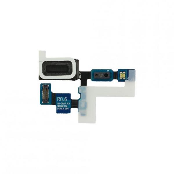 Hörmuschel mit Flexkabel und Sensor für Samsung Galaxy S6 Edge G925F, wie GH96-08091A