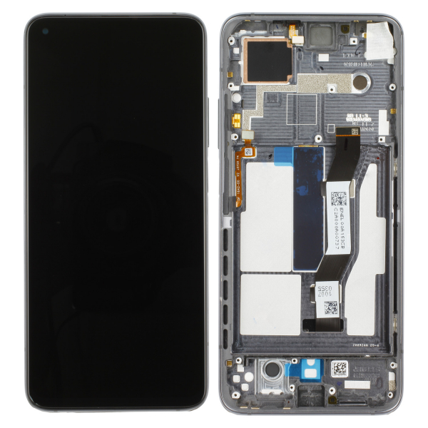 LCD-Kompletteinheit für Xiaomi Mi 10T 5G, Mi 10T Pro 5G, Redmi K30S, Cosmic Black