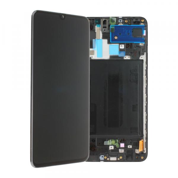 LCD-Kompletteinheit für Samsung Galaxy A70 A705, schwarz