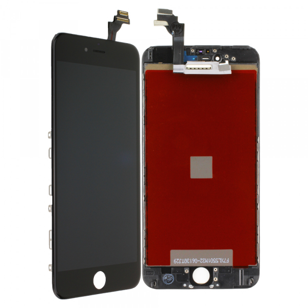 LCD-Displayeinheit inkl. Touchscreen, für Apple iPhone 6 Plus, schwarz