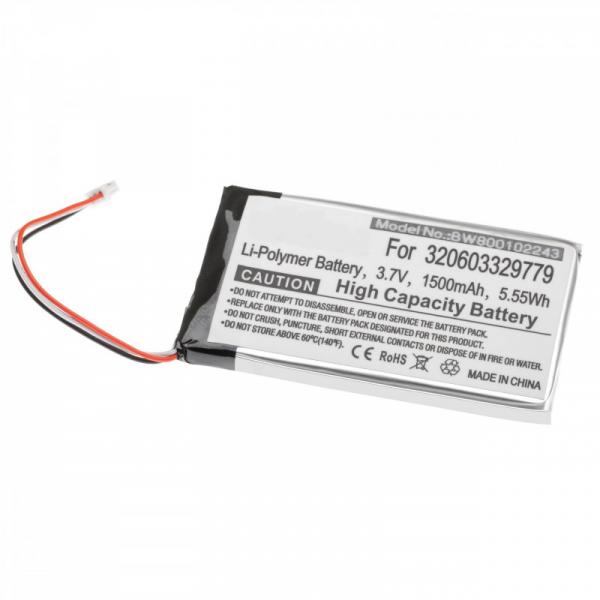 Akku für Harman Kardon GPS-500, wie 320603329779, 3,7 V, 1500 mAh, Li-Polymer