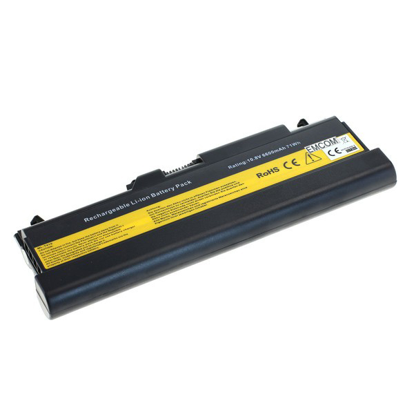 Hochleistungs-Akku für Lenovo/ IBM ThinkPad E40, E50, L410, L520, SL510, T410, T520, W510, 6600 mAh