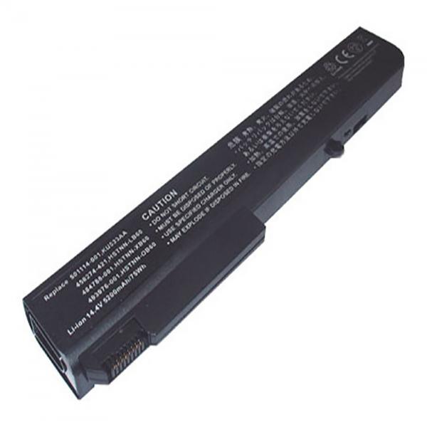 Akku für HP Probook 6440, 6540, 6545, Elitebook 8730, 8740, wie 458274-441, 484788-001, 4400 mAh