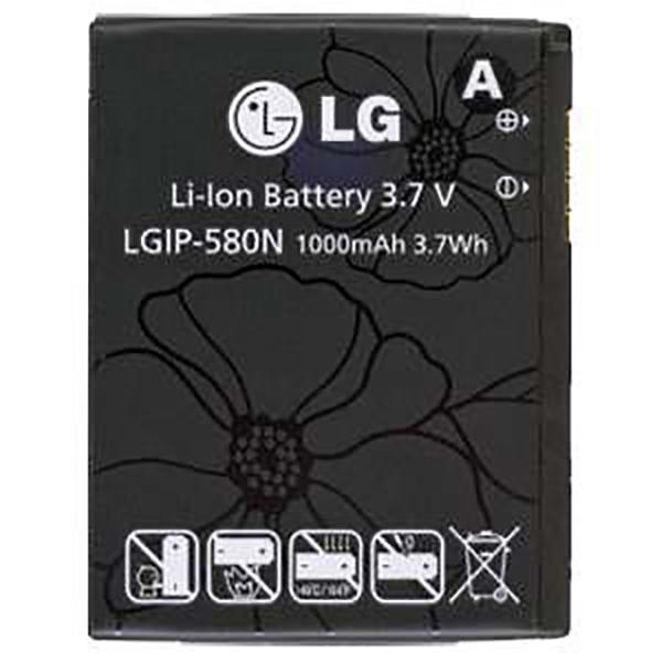 Akku Original LG LGIP-580N, GC900 Viewty Smart, GM730, GT500, GT505, GT950