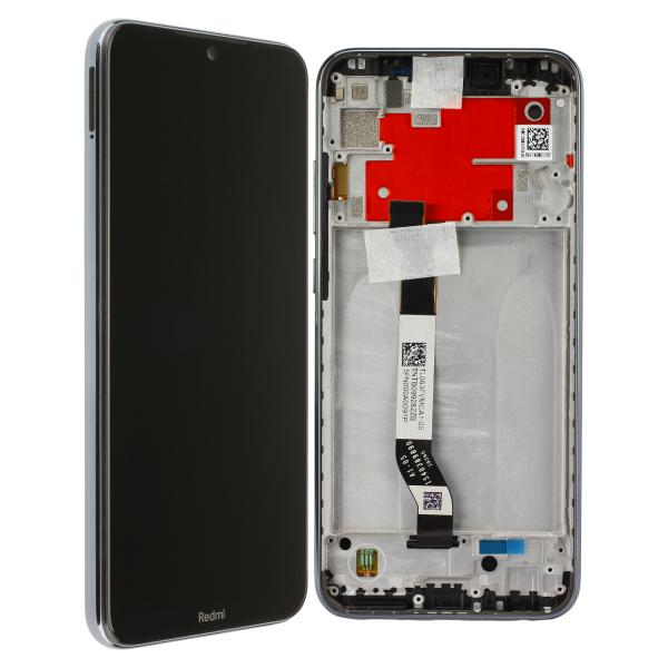 LCD-Kompletteinheit für Xiaomi Redmi Note 8T, hellgrau