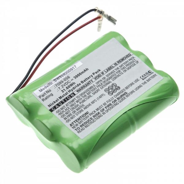 Akku für Wolf Strauchschere GH60, Rasenkantenschere GS40, GX-M, wie 7099-056, 7,2V, 3000mAh