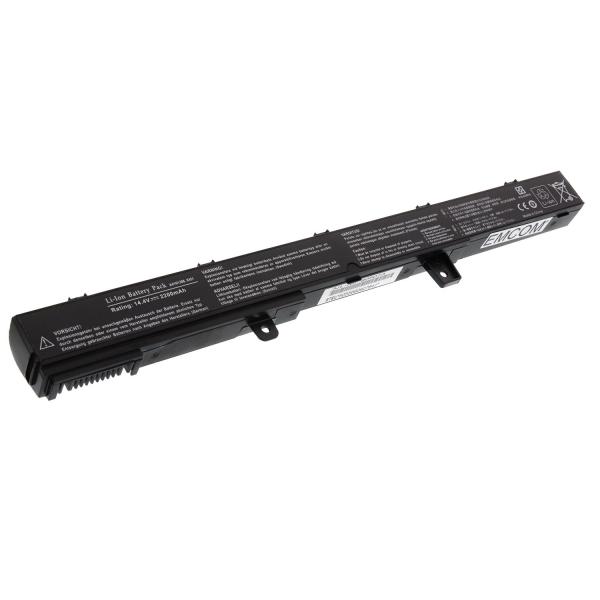 Akku für Asus A41, D550, X451, X551, wie, A31N1319, A41N1308, A41N1308, X45LI9C, YU12008, 2.200 mAh