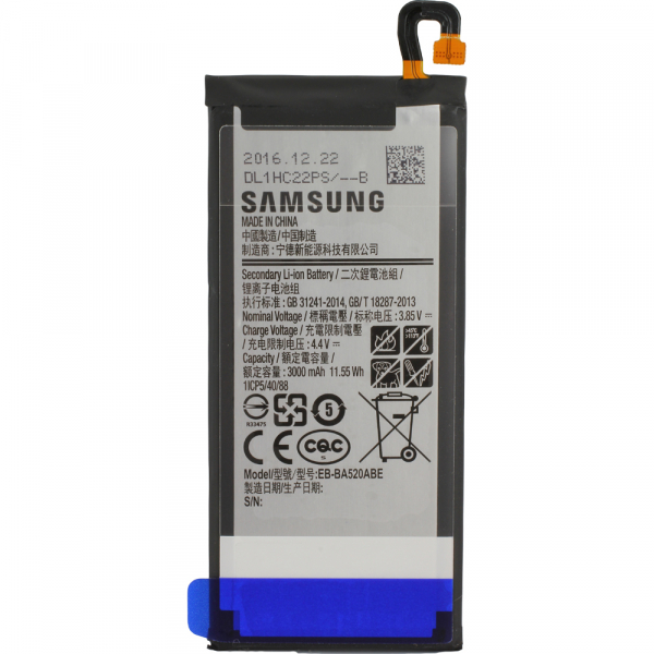 Akku Original Samsung EB-BA520ABE für Galaxy A5 2017 A520F, Galaxy J5 J530 (2017)