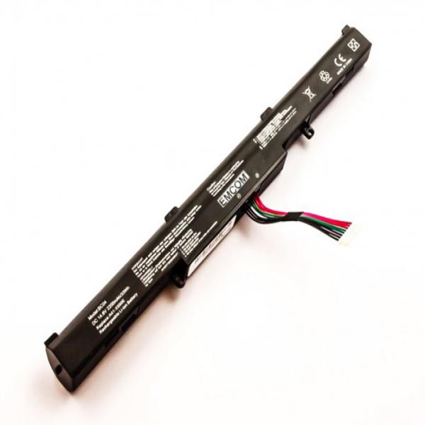 Akku für Asus A450, A450E, A450JF, F450, F450V, X450, X450E, X450JF, wie A41-X550E, 2200 mAh, 14.8V