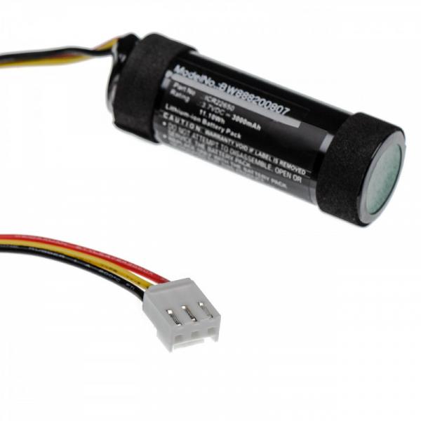 Akku für Harman Kardon Onyx Studio 4, wie ICR22650, 3,7 V, 3000mAh, Li-Ion