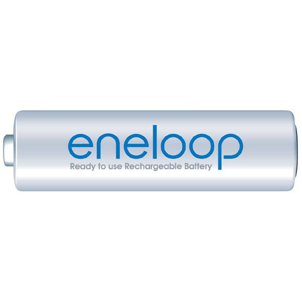 Akkus Panasonic Sanyo Eneloop Micro AAA, Ni-Mh, BK-4MCCE, 750/800 mAh, 1 Stück, wie HR03