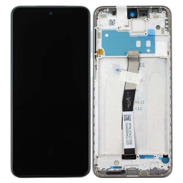 LCD-Kompletteinheit für Xiaomi Redmi Note 9 Pro, weiß