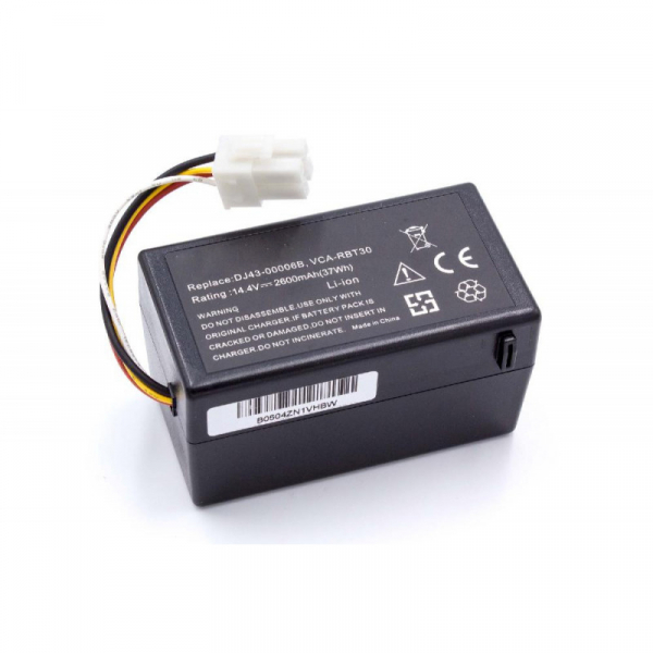 Akku für Akku-Sauger Samsung Navibot SR8940, 8950, 8980, VCR8940, wie VCA-RBT30, 14,4 V, 2600 mAh