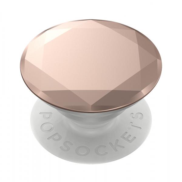 PopSockets PopGrip Metallic Diamond Rose Gold - ausziehbarer Griff für Handys