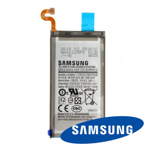 Akku Original Samsung für Galaxy S9 SM-G960F, S9 Duos, wie EB-BG960ABE, GH82-15963A
