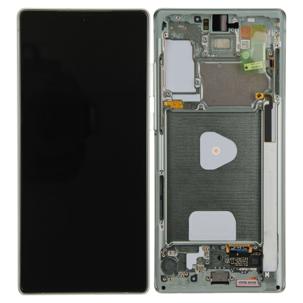 LCD Kompletteinheit inkl. Frontcover für Samsung Galaxy Note 20 N980F, grün