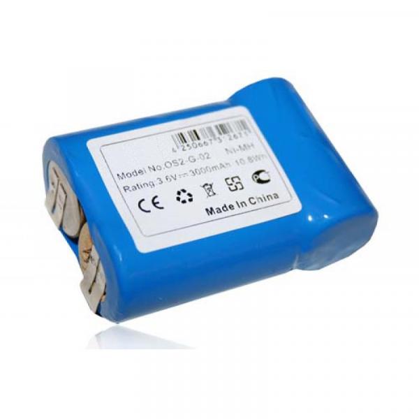 Akku für Akku-Sauger AEG Junior 3000, wie 520104, D-SCX3, Ni-Mh 3.6 V, 3000 mAh