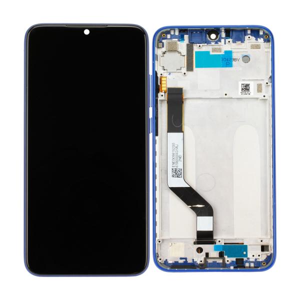 LCD-Kompletteinheit für Xiaomi Redmi Note 7, blau