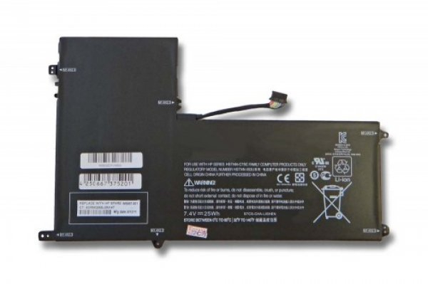 Akku für Dell ElitePad 900, 900 G1, wie AT02XL, HSTNN-C75C, HSTNN-DB3U, 685368-1C1, 7.4V, 3350mAh