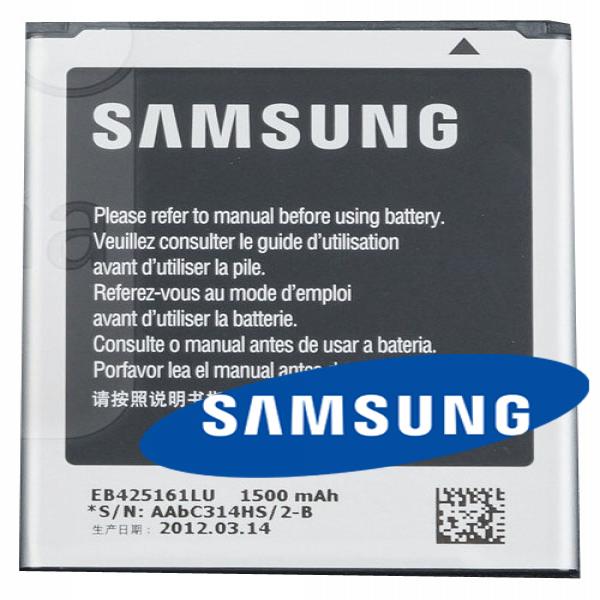 Akku Original Samsung EB425161LU für Galaxy Ace 2 i8160, Galaxy S III Mini i8190, GalaxyS Duos S7562