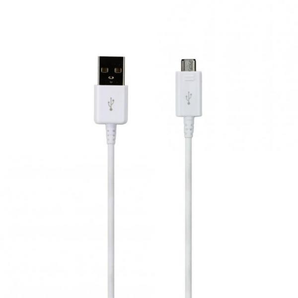 USB-Datenkabel original Samsung EP-DG925UWE, Micro-USB-Stecker, 1.2m Länge, weiss