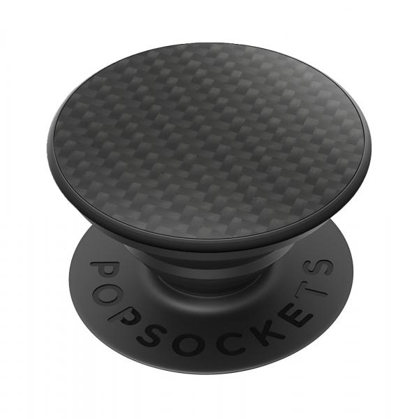 PopSockets PopGrip Genuine Carbon Fiber - ausziehbarer Griff für Handys