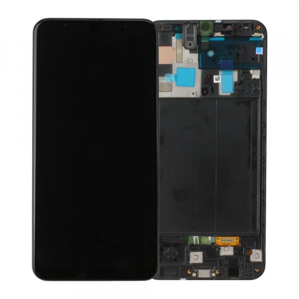 LCD-Kompletteinheit für Samsung Galaxy A50 A505F, schwarz
