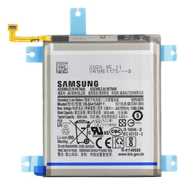 Akku Original Samsung für Galaxy A41 A415, Typ EB-BA415ABY