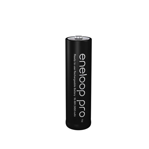 Akkus Panasonic Eneloop Pro, Mignon, AA, LR6, BK-3HCCE/BF1, 1,2 Volt, Ni-Mh, 2550 mAh, 1 Stück