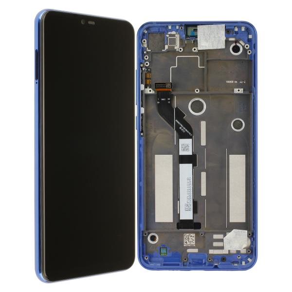 LCD-Kompletteinheit für Xiaomi Mi 8 Lite, blau