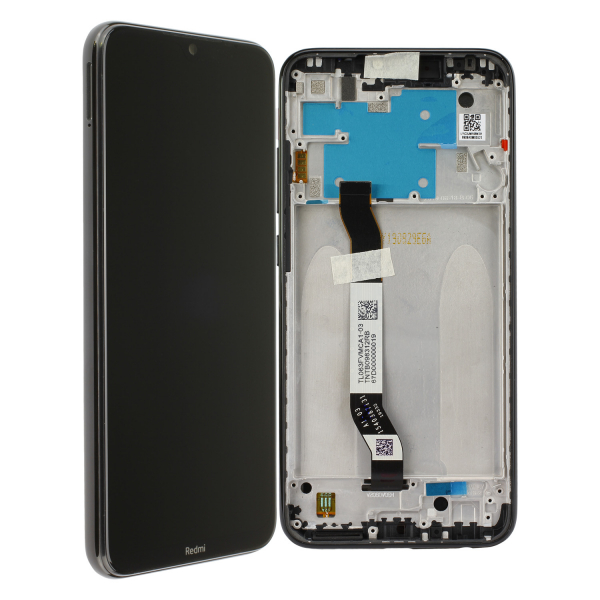 LCD-Kompletteinheit für Xiaomi Redmi Note 8, schwarz