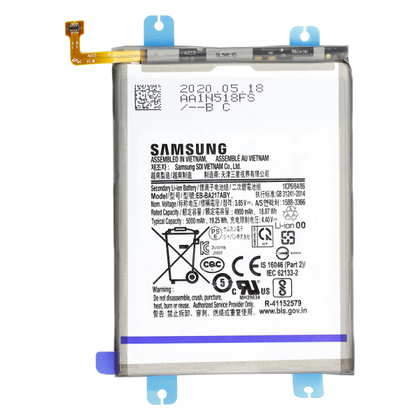 Akku Original Samsung für Galaxy A12 A125F, A21s A217F, Typ EB-BA217ABY