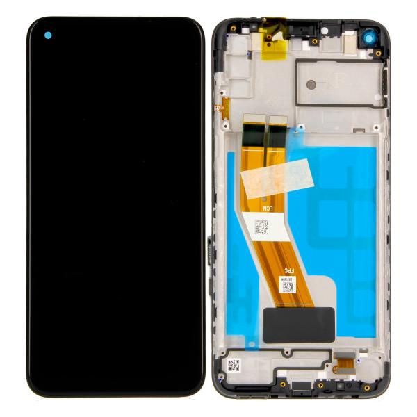 LCD-Kompletteinheit für Samsung Galaxy M11 M115F, schwarz