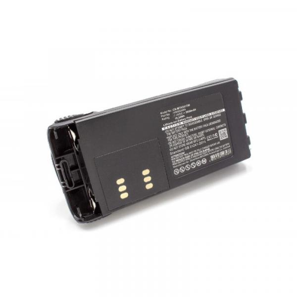 Akku für Motorola GP140, 320, 330, 340, 360, 380, HT750, 1250, 1550, Pro7150, Li-Ion, 7.4V, 2600 mAh