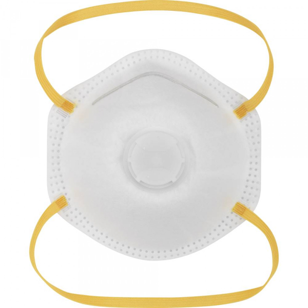 10 x Schutzmaske FFP1 DIN EN149, mit Ventil - (1 Packung mit 10 Stück)