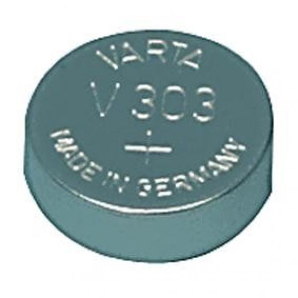 Varta Uhrenbatterie 303, wie V303, S06, 280-08, 303, SR44SW, 1130SO, SB-A9, A, 303, WS16, SG14, 521