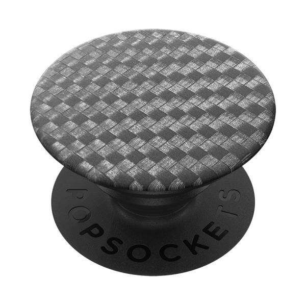 PopSockets PopGrip Carbonite Weave - ausziehbarer Griff für Handys