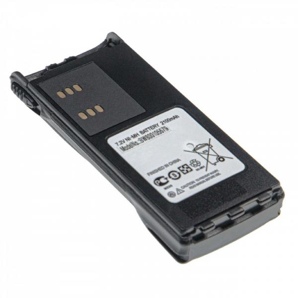 Akku für Motorola GP140, 320, 330, 340, 360, 380, HT750, 1250, 1550, Pro7150, Ni-Mh, 7.2V, 2100 mAh