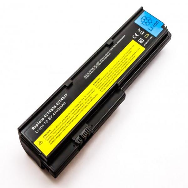 Akku für Lenovo ThinkPad X200, X201, wie 42T4534, 42T4537, ASM 42T4537, FRU 42T4536, 4400mAh