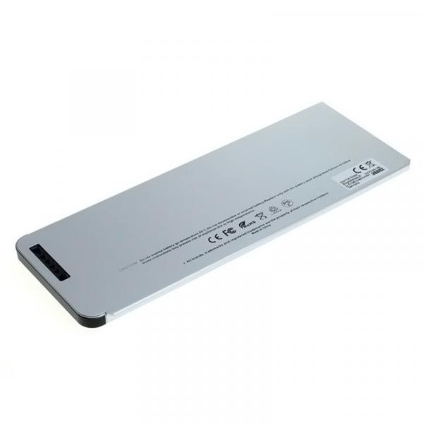 Akku für Apple MacBook 13&quot; A1278, A1280, MB466, MB467, wie A1280, MB771, 4200mAh, silber