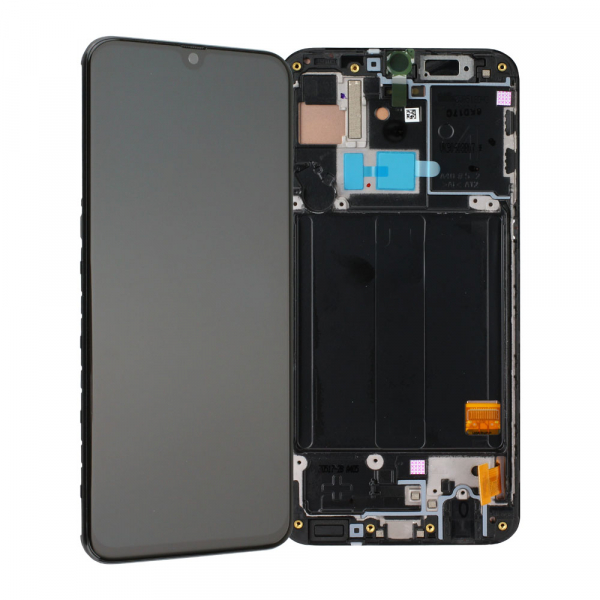 LCD-Kompletteinheit für Samsung Galaxy A40 A405, schwarz