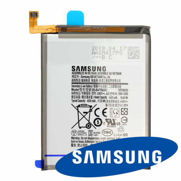 Akku Original Samsung für Galaxy A70 A705, Typ EB-BA705ABU