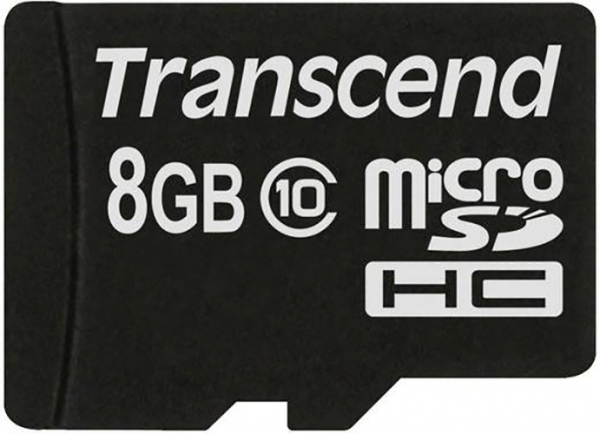 Speicherkarte micro-SD HC Card (Trans Flash), 8 GB, Class 10