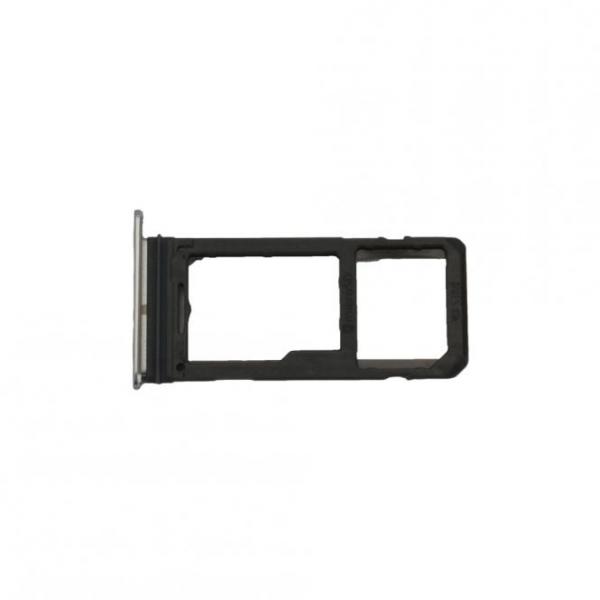 SIM Tray / SD-Kartenhalter für Samsung Galaxy S8 Plus G955F, silber